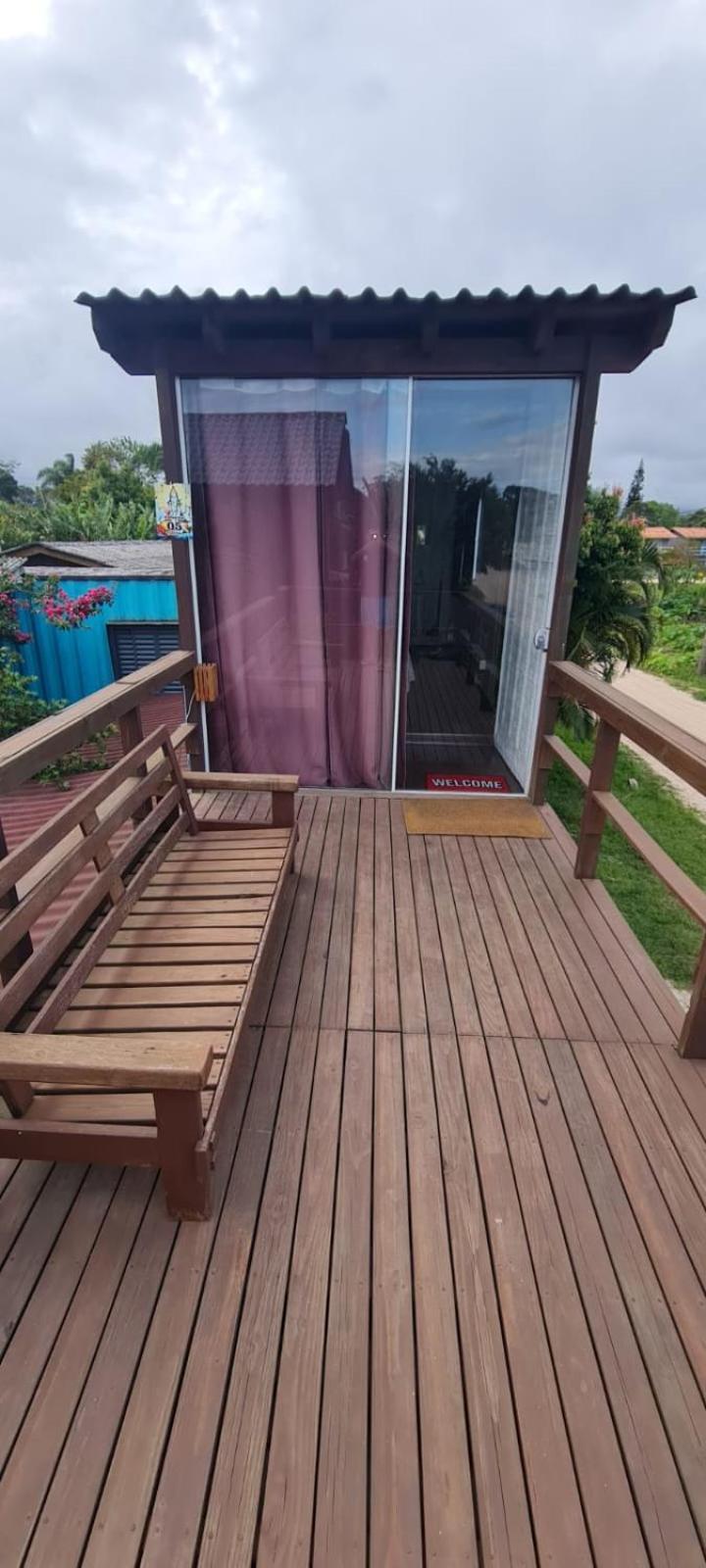 Hindu Box Containers E Cabanas Praia do Rosa Exteriér fotografie